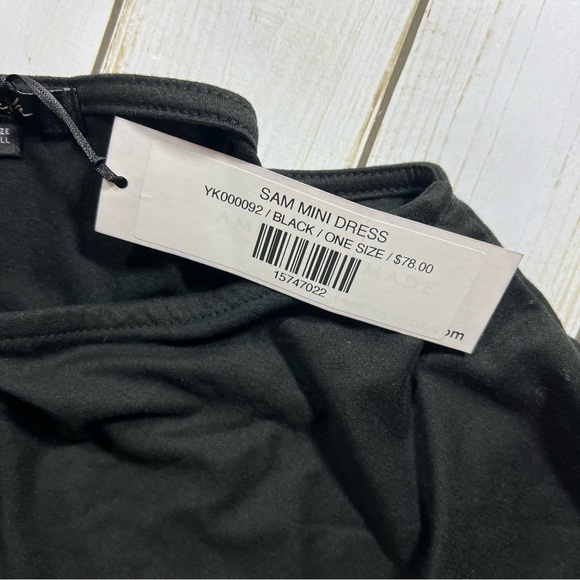 Yana K | Girls Night Out Casual Comfortable Sam Mini Dress Black | One Size - Picture 9 of 12